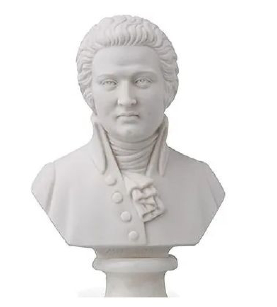 Mozart buste 30 cm