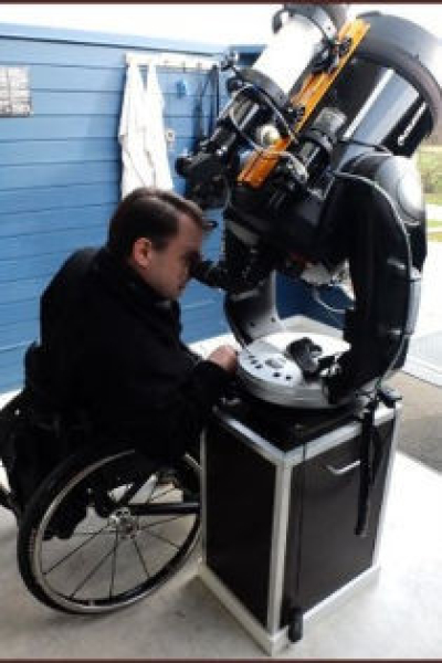 Damsholte Observatorium har også plads til handicappede